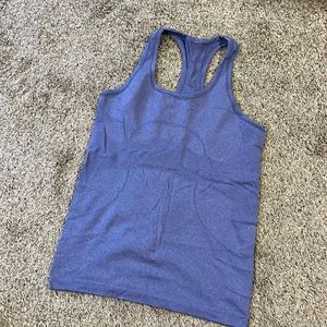 Lululemon size 8 blue(ish)/purple tank top; Worn maybe 2 times.
